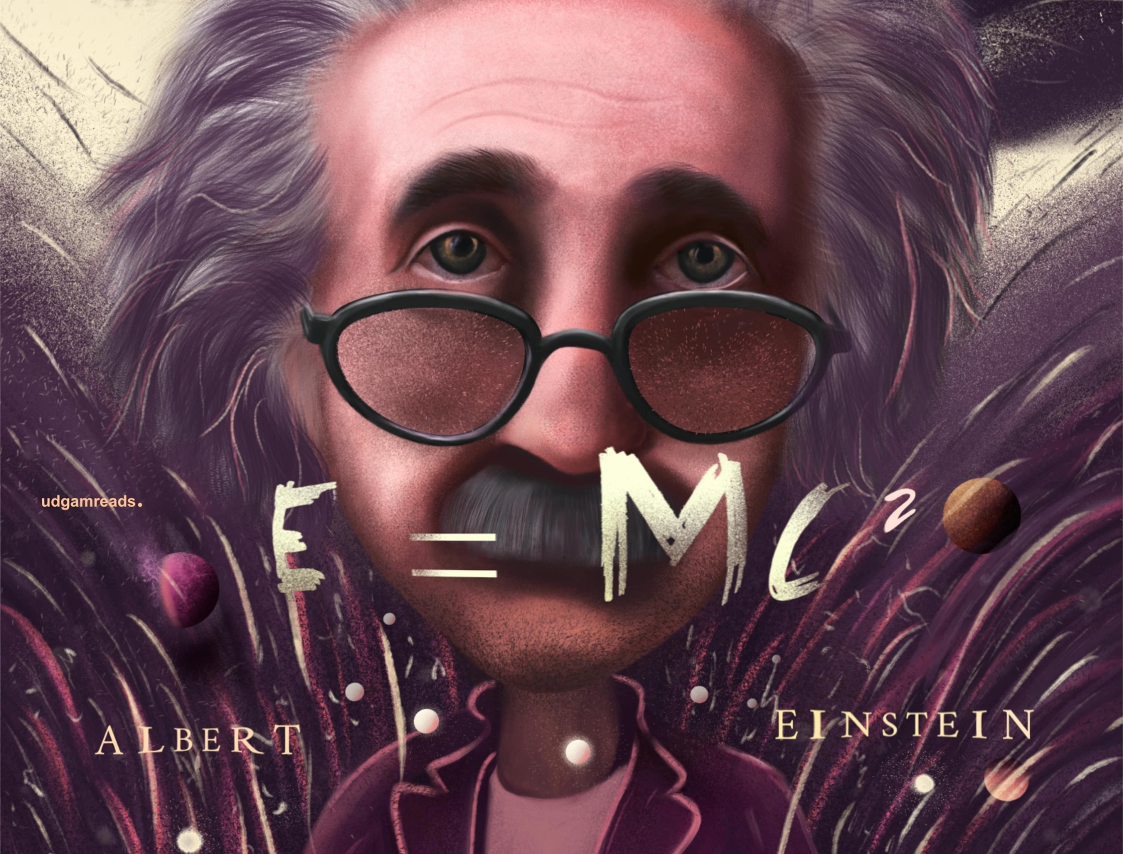 Einstein Poster By Udgamreads On Dribbble