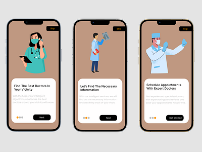 Onboarding Screen-Doctors App