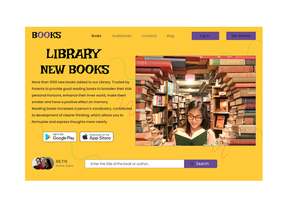 B00KS - Book Store Homepage