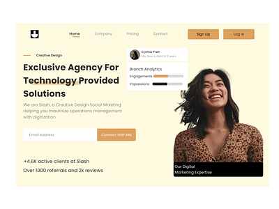 Slash - SaaS Landing Page