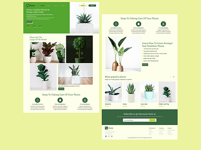 Plantly - Plant Shop Landing Page