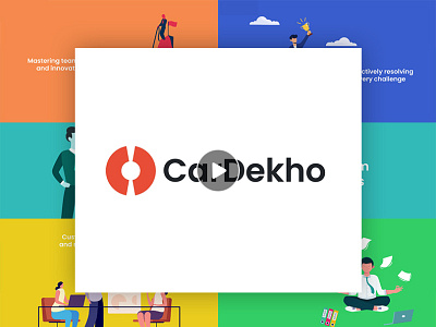 Car Dekho Ad Video advertisement animation branding car dekho design digital marketing facebook graphic design illustration instagram marketing motion graphics thumbnail video editing youtube