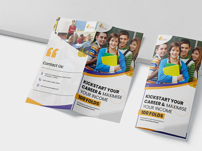 Kickstart Your Career Brochure advertisement branding brochure design graphic design illustration logo marketing