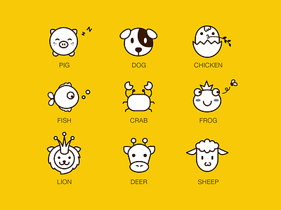 Animal Icons ai animal icon