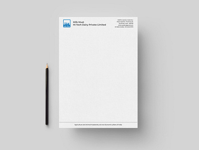 Letterhead branding design letterhead logo