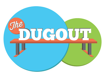 The Dugout bench circles the dugout wisdom script