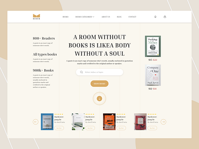 Book Shop home page