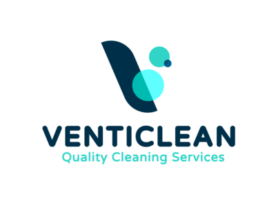 Venticlean - B2B Industrial Cleaning Services in Luxembourg adobe branding design graphic design identity design illustrator logo vectors