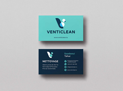Graphic Design in Print for Venticlean - B2B Industrial Cleaning adobe branding design graphic design illustrator logo photoshop vectors