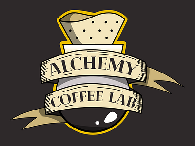 Logo Design - Alchemy Coffee Lab v1 & v2