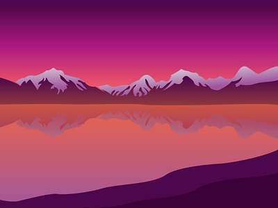 mountain landscape animation app branding character design graphic design icon illustration logo ui