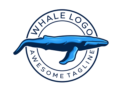 whale logo animation app branding character design graphic design icon illustration logo ui