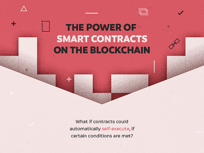The Power of Smart Contracts Infographic Header bitcoin blockchain contract crypto currency diagram guide infographic smart technology