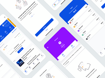 Pintu - Cryptocurrency App bitcoin crypto crypto exchange crypto wallet design system ethereum mobile app screen ui design ux design