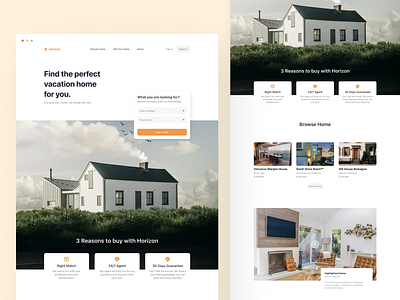 Housing Home Marketplace UI ♨︎