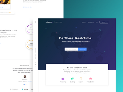 Nelicomm - Landing Page