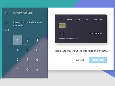 Payment App - Microsoft Fluent Design app daily fluent interface payment ui ux windows