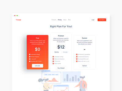 Pricing Page Exploration gradient minimal pricing pricing page pricing plan pricing table product design web design