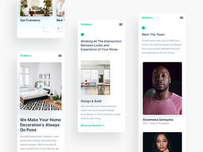 Airbnb's Interior Design Startup (Responsive) airbnb interior mobile mobile ui product design responsive responsive web design startup webdesign