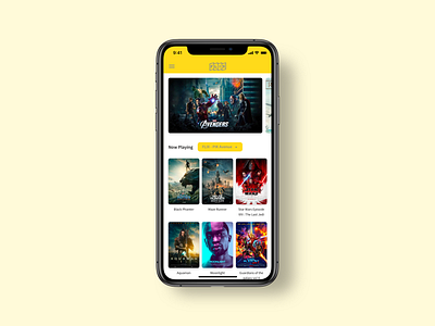 🍿 Flix Redesign cinema homepage design ios iphonex landing page mobile app movie app movies ui design uxui