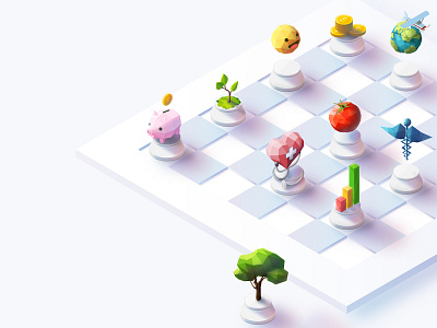 Work on isometric for the first time chess isometric website