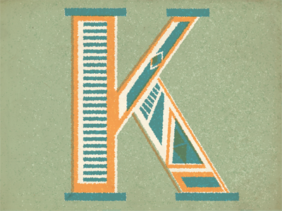 K - Typography