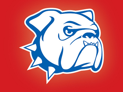 Highland Elemetary Bulldog animal animal head baseball bulldog design football logo sports sports logo