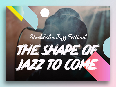 Stockholm Jazz Festival design festival iphone jazz mobile music responsive ui