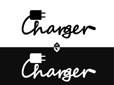 Charger Logo app branding design icon illustration logo typography ui ux vector