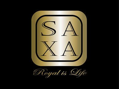 SAXA Women Fashion Brand Logo branding fashion graphic design logo logodesign women