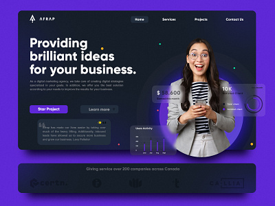 Digital Marketing Agency Website Design