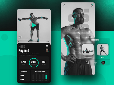 Fitness App UI