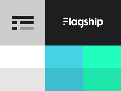 Flagship Colors flagship logo seafoam