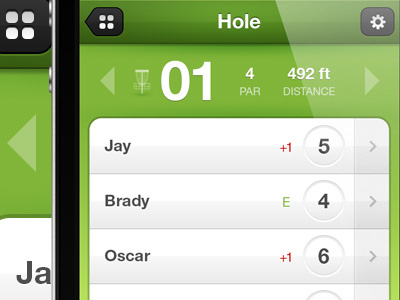 Discores 01 app disc golf iphone score