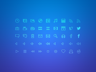 Line Icons icons