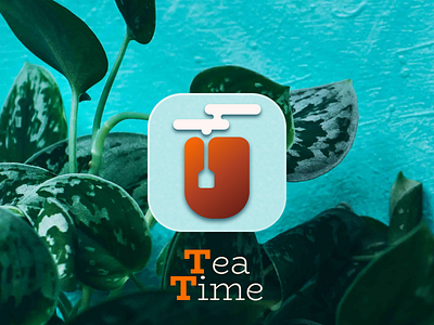 Daily UI #005 app icon daily ui design figma herbal tea icon logo plant tea tea time ui ui design
