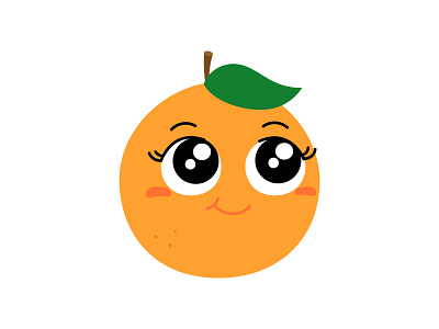 Laranjita character animation character design cute illustration orange