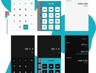 Daily UI - Calculator dailyui dailyui004 design mobile ui ux