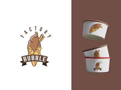 ice cream logo (client work)