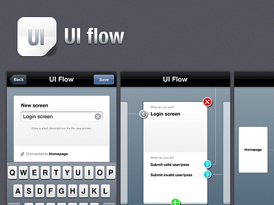 UI Flow App app flow iphone ui