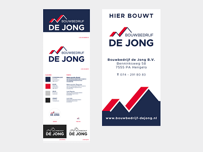 Bouwbedrijf De Jong design logo