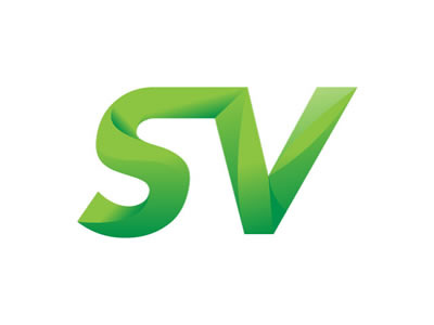 SV Study green monogram sv