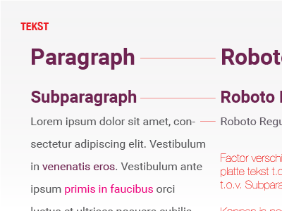 S+ text roboto s. text