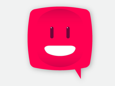 Chat app chat emoji icon