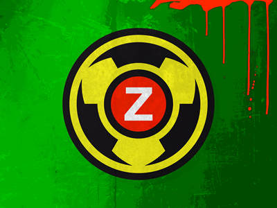 Zombie Hazard Symbol brainz hazard symbol zombie