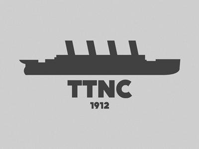 TTNC branding hipster titanic