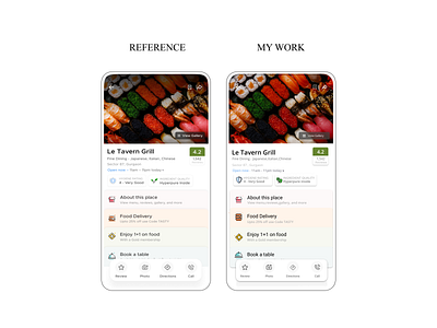 Zomato App Clone UI - 2