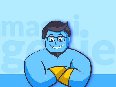 Magnigenie , The GEEK Genie character geek genie magnigenie mascot