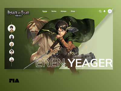 Attack On Titan Web Concept