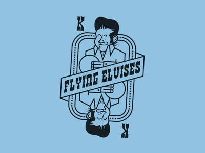 flying elvises